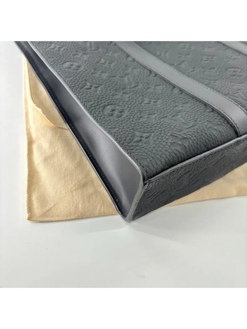 Louis Vuitton Monogram Taurillon Sac Plat Tote Bag